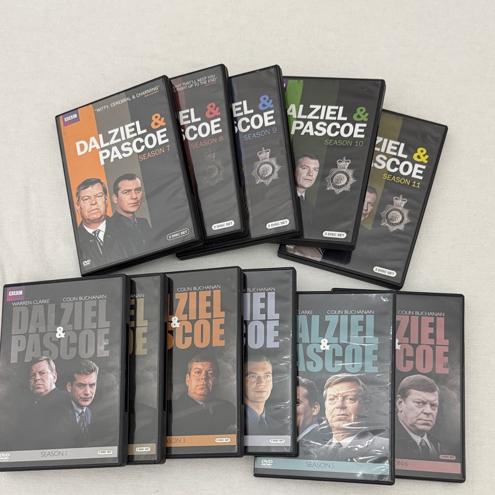 Dalziel & Pascoe Detective Complete DVD Collection 1996-2007 Seasons 1-11 (OLCC)
